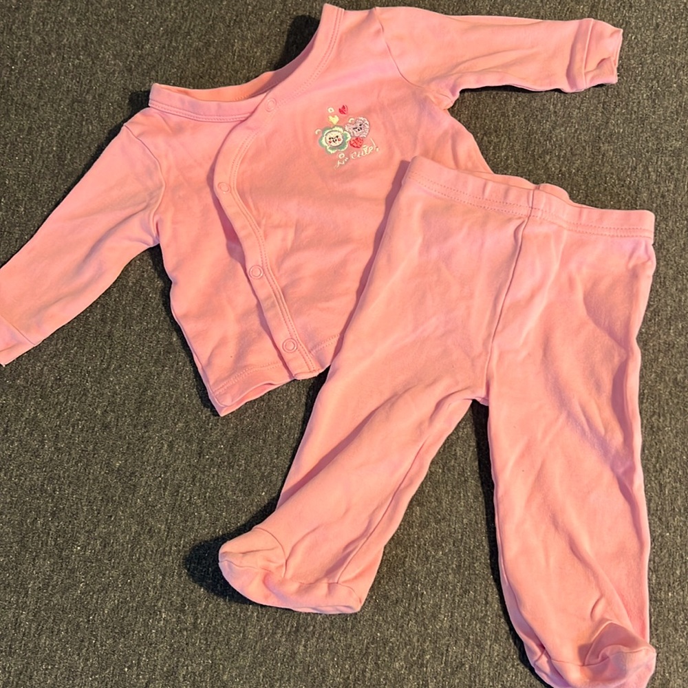 Garanimals 2-Pc Baby Girl Pants set